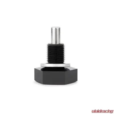 Mishimoto M12x1.75 Black Magnetic Oil Drain Plug - MMODP-12175BBK