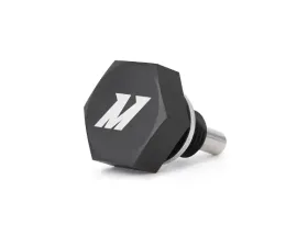 Mishimoto 1/220 UNF Black Magnetic Oil Drain Plug