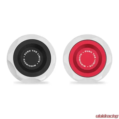 Mishimoto Oil Filler Cap Acura | Honda | Chevrolet | Geo | Hyundai | Izusu | Kia | Mazda | Nissan 1970-2008 - MMOFC-HN-BK