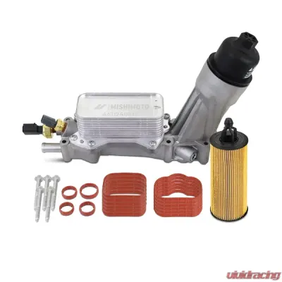 Mishimoto Aluminum Oil Filter Housing Kit - MMOFH-JK-12