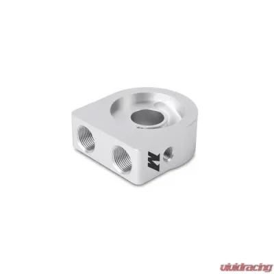 Mishimoto Oil Swich Plate Silver - MMOP-SP
