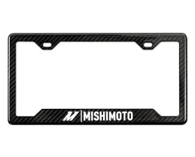 Mishimoto Carbon Fiber License Plate Frame Gloss Carbon Fiber