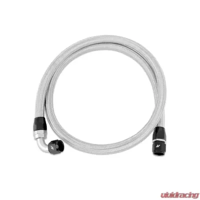 Mishimoto 5ft Stainless Steel Braided Hose w/ 10AN Fittings - MMSBH-10-5
