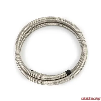 Mishimoto 10 ft -6 AN Stainless Steel Braided Line - MMSBH-06120-CS