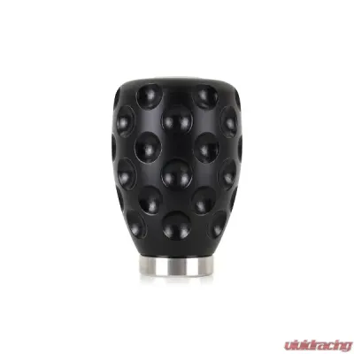 Mishimoto Weighted Steel Core Shift Knob Dimple Black - MMSK-DMPL-BK