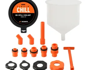 Mishimoto No-Spill Coolant Funnel Kit 15 Pcs