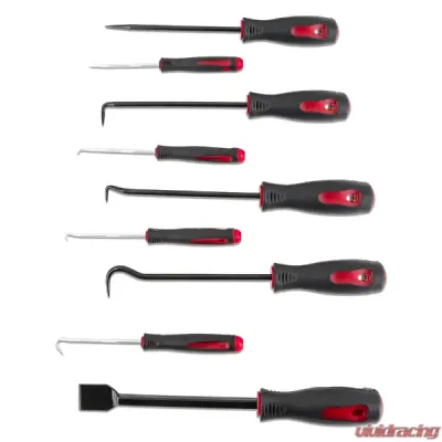 Mishimoto Pick & Hook Set w/ Gasket Scraper 9 Piece - MMTL-SHP-9