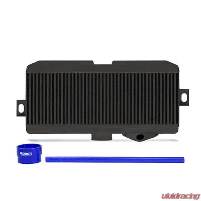 Mishimoto Performance Top Mount Intercooler Kit w/ Blue Hoses - MMTMIC-STI-08BKBL