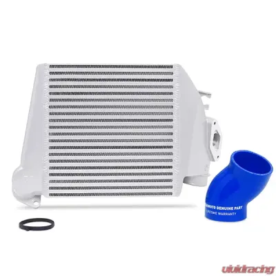 Mishimoto Performance Top Mount Intercooler Kit w/ Blue Hoses Subaru Forester | Impreza | Legacy | Outback | WRX 2005-2014 - MMTMIC-WRX-08SLBL