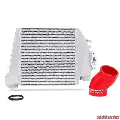 Mishimoto Performance Top Mount Intercooler Kit w/ Red Hoses Subaru Forester | Impreza | Legacy | Outback | WRX 2005-2014 - MMTMIC-WRX-08SLRD