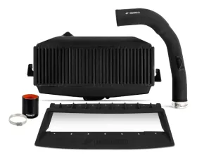 Mishimoto Top-Mount Intercooler Kit Black Core & Black Pipes Subaru WRX 2022-2024