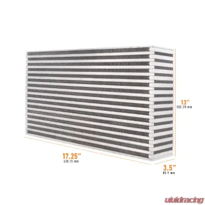 Mishimoto 17.25" x 13" x 3.5" Air-to-Air Intercooler Core - MMUIC-19