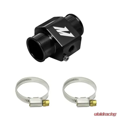 Mishimoto 30mm Water Temperature Sensor Adapter Black - MMWHS-30-BK