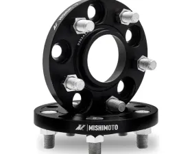 Mishimoto 5x100 56.1 Center Bore M12x1.25 15mm Thick Black Wheel Spacer