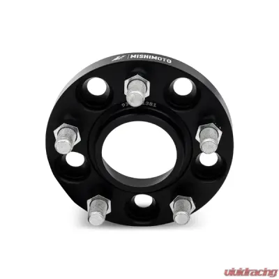 Mishimoto 5x100 56.1 Center Bore M12x1.25 15mm Thick Black Wheel Spacer - MMWS-008-150BK