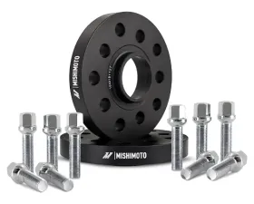 Mishimoto 5x100/5x112 57.1 Center Bore M14x1.5 15mm Thick Black Wheel Spacer