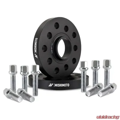 Mishimoto 5x100/5x112 57.1 Center Bore M14x1.5 20mm Thick Black Wheel Spacer - MMWS-009-200BK
