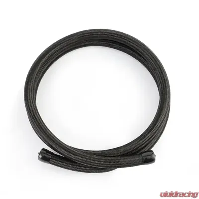 Mishimoto 6 ft -10 AN Black Nylon-Wrapped Braided Line - MMSBH-1072-CB