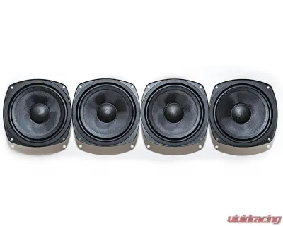 Bavsound Rear Deck Subwoofer Replacement Kit (4 Speakers) BMW 7 Series E38 1995-2001 - BSD.SW.E38R.ALL-KIT