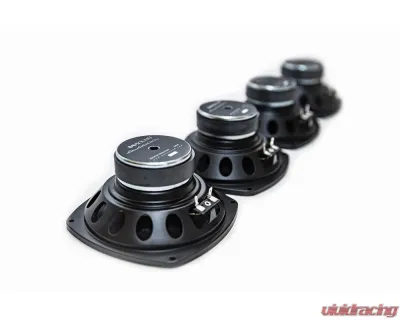 Bavsound Rear Deck Subwoofer Replacement Kit (4 Speakers) BMW 7 Series E38 1995-2001 - BSD.SW.E38R.ALL-KIT