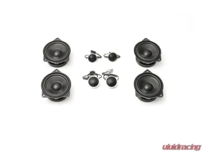 Bavsound Coaxial Stage One Speaker Upgrade w/ Base Audio BMW E83 X3 2003-2010 - BSD.S1.E83.BA-Kit
