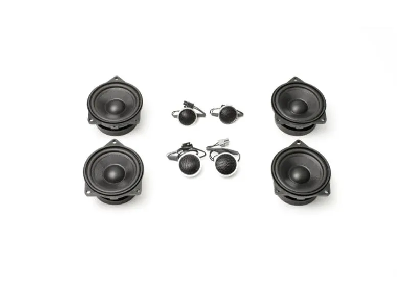 Bavsound Stage One Speaker Upgrade w/ Premium Top Hi-Fi BMW E83 X3 2003-2010 - BSD.S1.E83.DSP-Kit