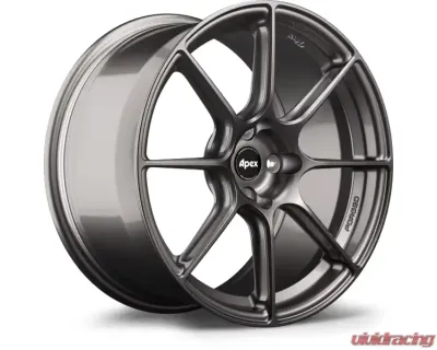 Apex SM-8RS Wheels 17x9.5 4x100 45 Anthracite Mazda Miata MX-5 ND 2016-2025 - SM8RS179ET45-4100-541-D-AN