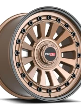 Vortek VRD-702 Radar Wheel 18x9 6x135|6x139.7 12mm Matte Bronze w/ Black Bolts & Lip                                     - 7021895712MZBL - Image 4