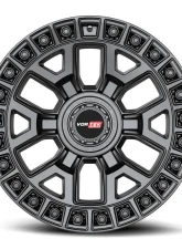 Vortek VRD-704 Sniper Wheel 22x10 Blank -18mm Matte Black                                     - 70422105X6XBL-18MB - Image 2