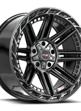 Vortek VRP-501 Turbo Wheel 24x11 Blank 6x -24mm Gloss Black                                     - 50124116XBL-24GB - Image 4