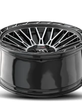 Vortek VRP-502 Forza Wheel 22x10 6x135|6x139.7 -18mm Black Diamond Cut w/ Dark Tint                                     - 502221057-18BDCDT - Image 4
