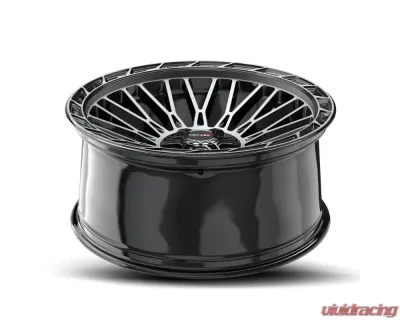 Vortek VRP-502 Forza Wheel 22x10 6x135|6x139.7 -18mm Black Diamond Cut w/ Dark Tint - 502221057-18BDCDT