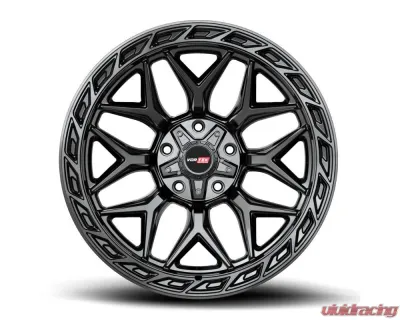 Vortek VRP-504 Enzo Wheel 20x9 5x127|5x139.7 12mm Gloss Black - 5042094312GB