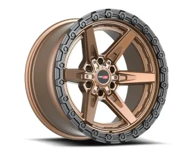 Vortek VRT-602 Argon Wheel 20x9 6x135|6x139.7 20mm Matte Bronze w/ Black Bead Ring