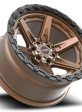 Vortek VRT-602 Argon Wheel 18x9 6x135|6x139.7 12mm Matte Bronze w/ Black Bead Ring                                     - 6021895712MZBR - Image 3