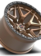 Vortek VRT-603 Atheno Wheel 18x9 6x135|6x139.7 -12mm Matte Bronze w/ Black Bead Ring                                     - 60318957-12MZBR - Image 3