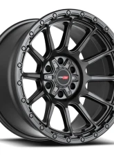 Vortek VRT-606 Vulcan Wheel 20x9 5x127|5x139.7 0mm Matte Black                                     - 606209430MB - Image 4