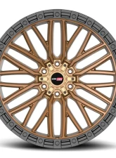 Vortek VRT-608 Apollo Wheel 17x9 6x135|6x139.7 0mm Matte Bronze w/ Black Bead Ring                                     - 608179570MZBR - Image 2