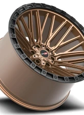 Vortek VRT-608 Apollo Wheel 17x9 6x135|6x139.7 0mm Matte Bronze w/ Black Bead Ring                                     - 608179570MZBR - Image 3