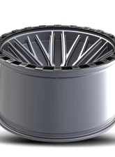 Vortek VRT-608 Apollo Wheel 18x9 5x127|5x139.7 0mm Matte Titanium w/ Black Bead Ring                                     - 608189430MTBR - Image 4