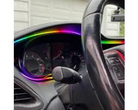 Lighting Trendz Flow Series Interior Dash Trim Bundle