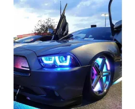 Lighting Trendz Flow Series Galaxy Wheel Ring Kit Single Row LED Bundle