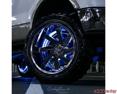 Lighting Trendz Galaxy Wheel Ring LED Bundle White Double Row - BN0027