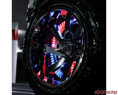 Lighting Trendz RGBW Galaxy Wheel Ring LED Bundle Double Row - BN0032