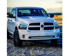 Lighting Trendz Flow Series Quad Halo Bundle Dodge Ram 2009-2018