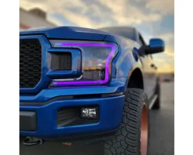 Lighting Trendz RGBW DRL Bundle With Demon Eyes Ford F-150 2015-2017