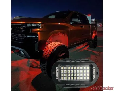 Lighting Trendz Hyper Pro Max Series White Rock Light Bundle 4 Pack - BN0210
