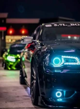 Lighting Trendz RGBW DRL Ribbon & Projector Halo Bundle Chrysler 300 2011-2023                                     - BN0252 - Image 2
