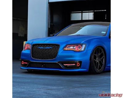Lighting Trendz RGBW DRL Ribbon & Projector Halo Bundle Chrysler 300 2011-2023 - BN0252