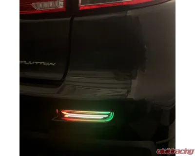 Lighting Trendz RGBW Rear Bumper Reflector Bundle Mitsubishi Lancer EVO X 2008-2017 - BN0336